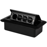 Pop Up Stage Box with Pre-Punched Panel for Four D-Style Connectors